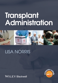 Cover image: Transplant Administration 1st edition 9781118346631