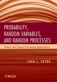 Imagen de portada: Probability, Random Variables, and Random Processes 1st edition 9780470242094