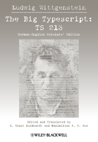صورة الغلاف: The Big Typescript: TS 213 1st edition 9781118346334