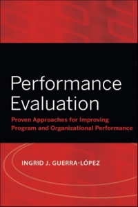 Cover image: Performance Evaluation: Proven Approaches for Improving Program and Organizational Performance 1st edition 9780787988838