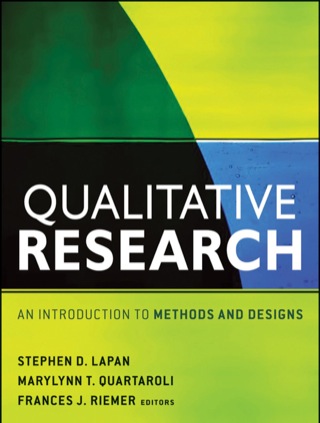 Cover image: Qualitative Research: An Introduction to Methods and Designs 1st edition 9780470548004