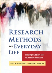 Cover image: Research Methods for Everyday Life: Blending Qualitative and Quantitative Approaches 1st edition 9780470343531