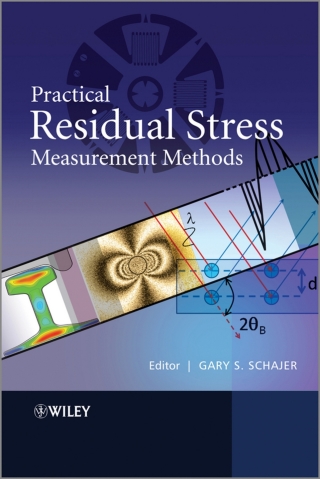 Imagen de portada: Practical Residual Stress Measurement Methods 1st edition 9781118342374