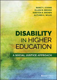 Cover image: Disability in Higher Education: A Social Justice Approach 1st edition 9781118018224