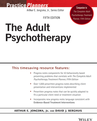 صورة الغلاف: The Adult Psychotherapy Progress Notes Planner 5th edition 9781118066751