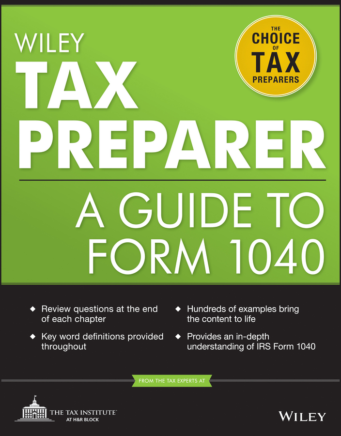 Cover image: Wiley Tax Preparer 2nd edition 9781118072622