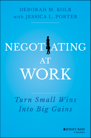 Imagen de portada: Negotiating at Work: Turn Small Wins into Big Gains 1st edition 9781118352410