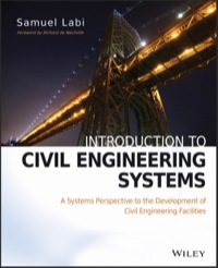 Cover image: Introduction to Civil Engineering Systems 1st edition 9780470530634