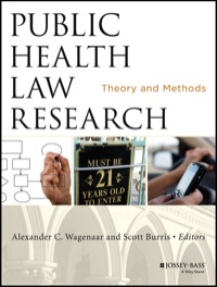 Cover image: Public Health Law Research: Theory and Methods 1st edition 9781118137628