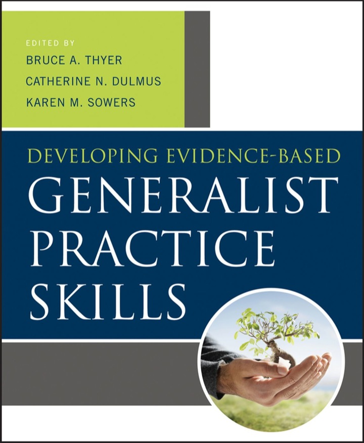 Cover image: Developing Evidence-Based Generalist Practice Skills