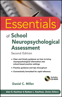 Cover image: Essentials of School Neuropsychological Assessment 2nd edition 9781118175842