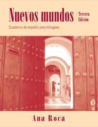 Cover image: Nuevos Mundos, workbook 3rd edition 9781118151426