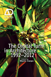 Cover image: The Digital Turn in Architecture 1992 - 2012, Enhanced Edition 1st edition 9781119951759