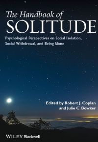 Imagen de portada: The Handbook of Solitude 1st edition 9781118427361