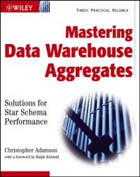صورة الغلاف: Mastering Data Warehouse Aggregates 1st edition 9780471777090