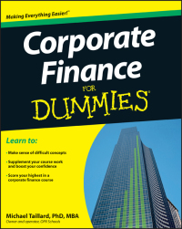 صورة الغلاف: Corporate Finance For Dummies 1st edition 9781118412794