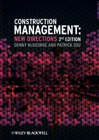 Imagen de portada: Construction Management: New Directions 3rd edition 9780470674017