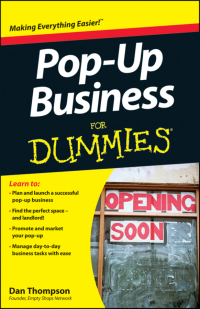 Imagen de portada: Pop-Up Business For Dummies 1st edition 9781118443491