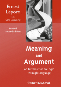 Cover image: Meaning and Argument 2nd edition 9781118390191