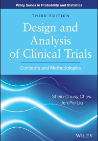 Cover image: Design and Analysis of Clinical Trials 3rd edition 9780470887653