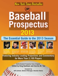 Titelbild: Baseball Prospectus 2013 1st edition 9781118459195