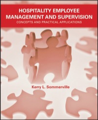Imagen de portada: Hospitality Employee Management and Supervision: Concepts and Practical Applications 1st edition 9780471745228