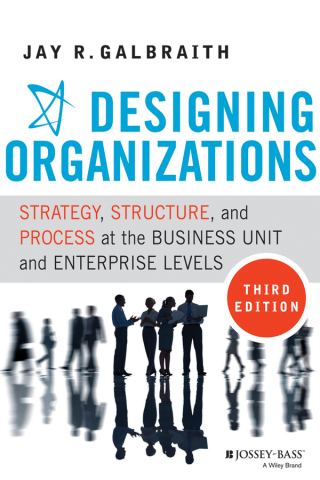 Cover image: Designing Organizations 3rd edition 9781118409954