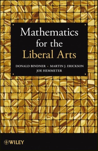 Mathematics for the Liberal Arts 1st edition | 9781118352915 ...