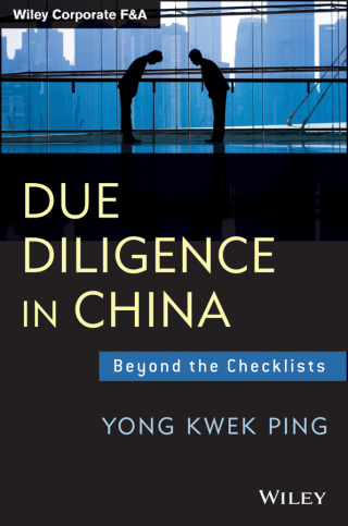 Cover image: Due Diligence in China 1st edition 9781118469064