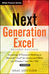 Cover image: Next Generation Excel 2nd edition 9781118469101