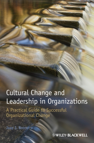 صورة الغلاف: Cultural Change and Leadership in Organizations 1st edition 9781118469293