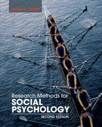 Cover image: Research Methods for Social Psychology 2nd edition 9781118406052