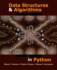 Omslagafbeelding: Data Structures and Algorithms in Python 1st edition 9781118290279