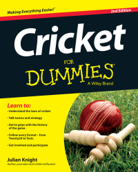 Imagen de portada: Cricket For Dummies 2nd edition 9781118480328