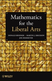 Cover image: Mathematics for the Liberal Arts 1st edition 9781118352915