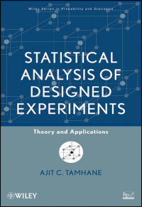 Cover image: Statistical Analysis of Designed Experiments 1st edition 9780471750437
