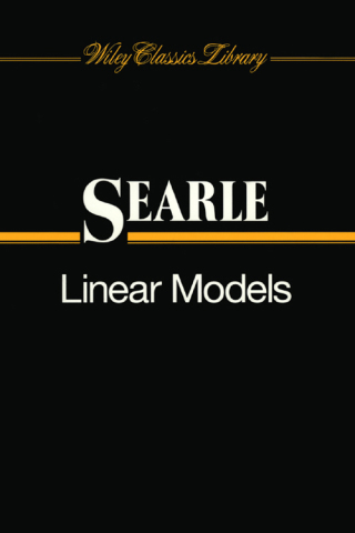 صورة الغلاف: Linear Models 1st edition 9780471769507