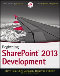 Cover image: Beginning SharePoint 2013 Development 1st edition 9781118495841
