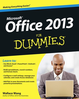 Cover image: Office 2013 For Dummies 1st edition 9781118497159