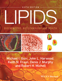 Cover image: Lipids: Biochemistry, Biotechnology and Health 6th edition 9781118501139