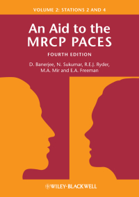Imagen de portada: An Aid to the MRCP PACES, Volume 2: Stations 2 and 4 4th edition 9780470655184