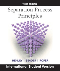Cover image: Separation Process Principles, International Student Version 3rd edition 9780470646113