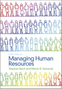 Cover image: Managing Human Resources: Human Resource Management in Transition 5th edition 9781119991533