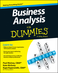 Cover image: Business Analysis For Dummies 1st edition 9781118510582