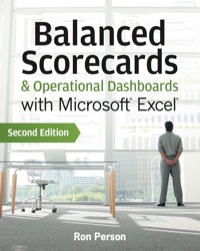 Cover image: Balanced Scorecards & Operational Dashboards with Microsoft Excel 2nd edition 9781118519653