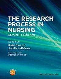 صورة الغلاف: The Research Process in Nursing 7th edition 9781118522585
