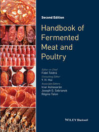 Cover image: Handbook of Fermented Meat and Poultry 2nd edition 9781118522691