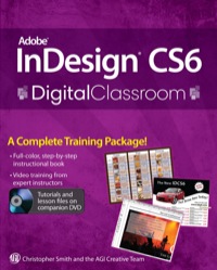 Cover image: Adobe InDesign CS6 Digital Classroom 1st edition 9781118124062