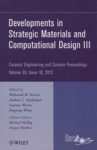 Imagen de portada: Developments in Strategic Materials and Computational Design III: Ceramic Engineering and Science Proceedings, Volume 33, Issue 10 1st edition 9781118206003