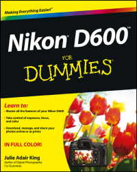 Cover image: Nikon D600 For Dummies 1st edition 9781118530795